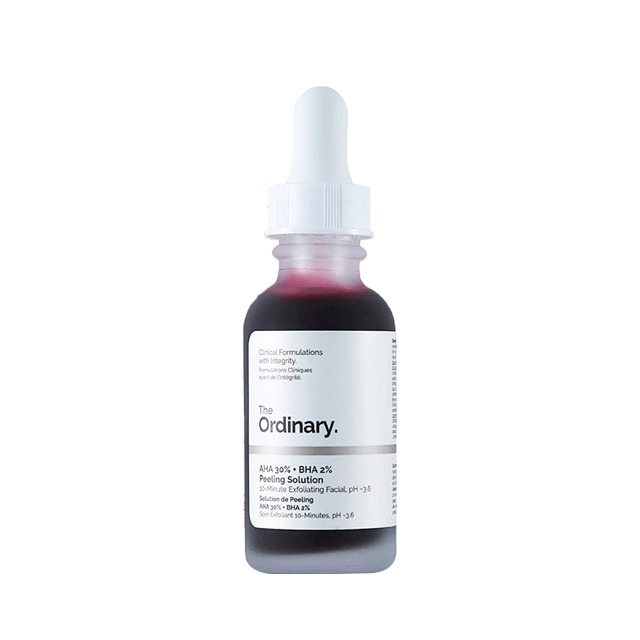 The Ordinary AHA 30% + BHA 2% Peeling Solution, 30 ML